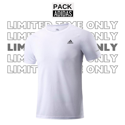 Pack Combo Camisetas Adidas- Caballero + pantaloneta + medias